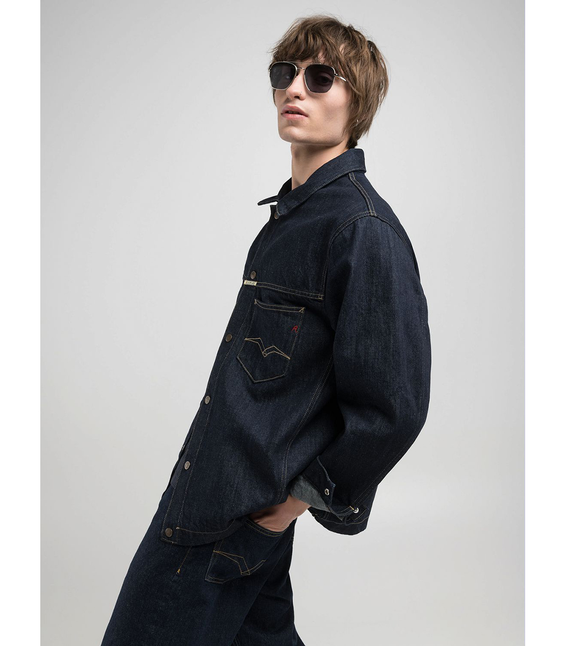 9Z1 ECO PLUS ダークデニムジャケット 詳細画像 ダークブルー 4